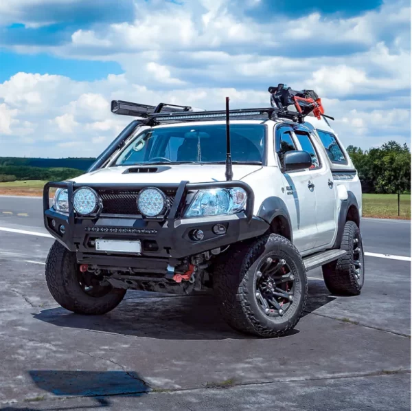 Rockarmor Gt Hoop Steel Bullbar - Toyota Hilux 2005-2011