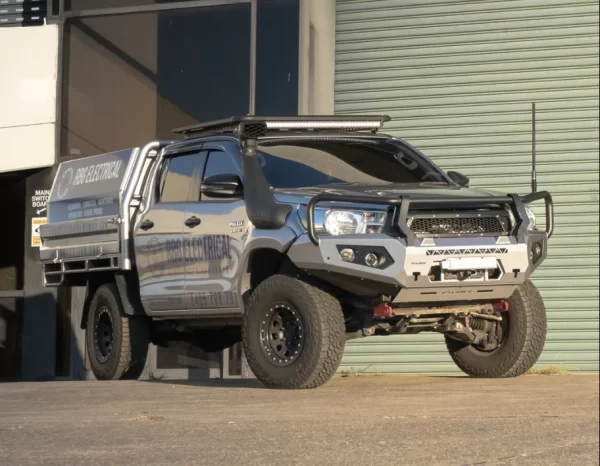 Rockarmor Gt Steel Hoop Bullbar To Suit Toyota Sr Hilux 2020-2024 (Full Bar Replacement)